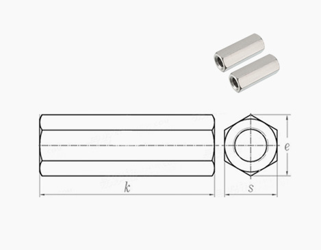 HEX COUPLING NUTS